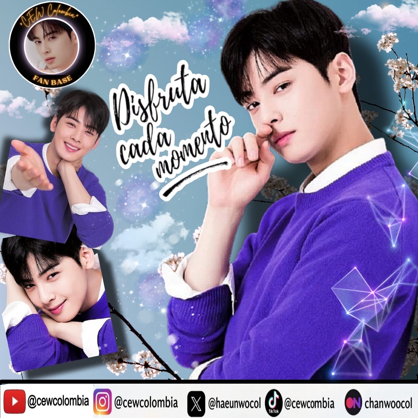 A moment captured by Eunwoo (ASTRO)'s fan