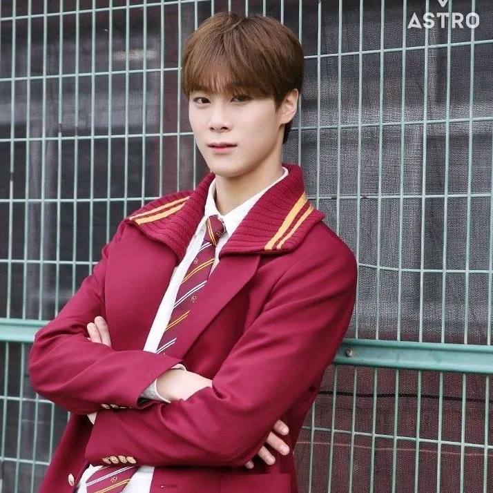 Recent activity shot of Moonbin (ASTRO)