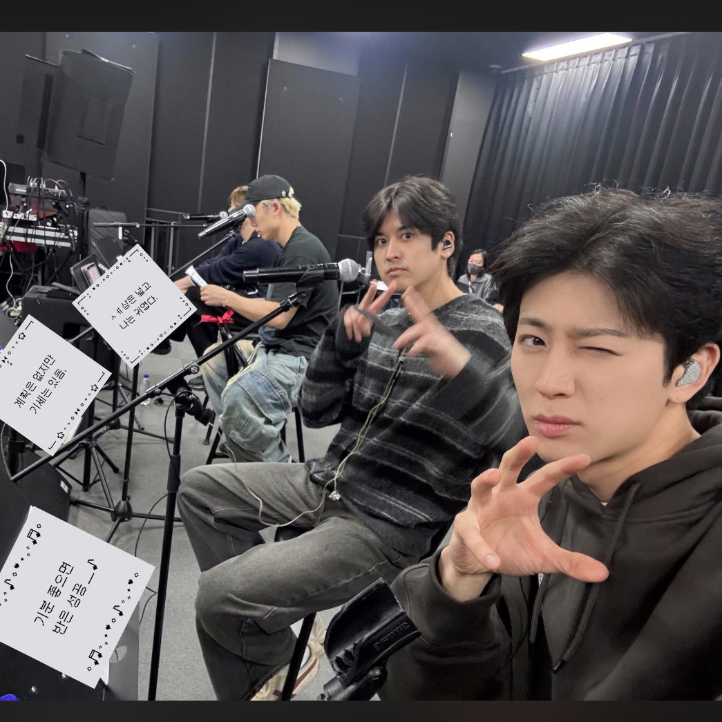 A moment captured by SONG (iKON)'s fan