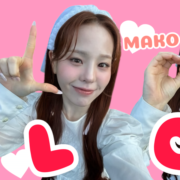 Signature photo of Mako (NiziU) capturing their charm