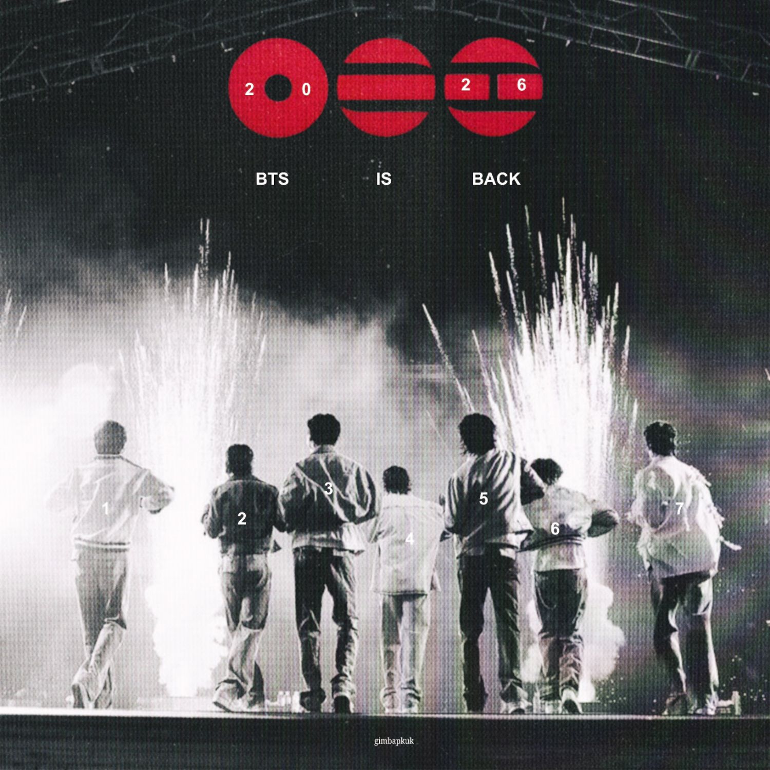 방탄소년단의 비하인드 컷