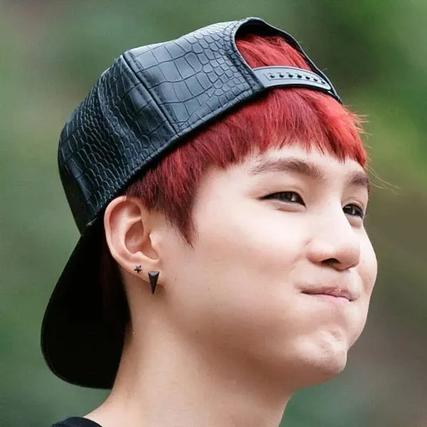 Recent activity shot of SUGA (BTS)