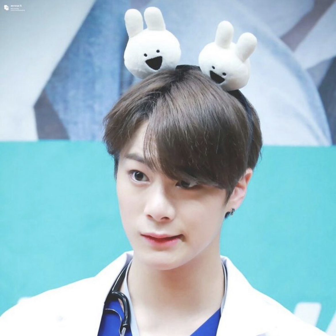 Recent activity shot of Moonbin (ASTRO)