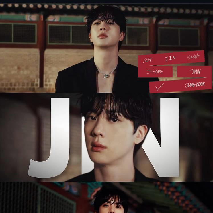 진 (방탄소년단)의 비하인드 컷