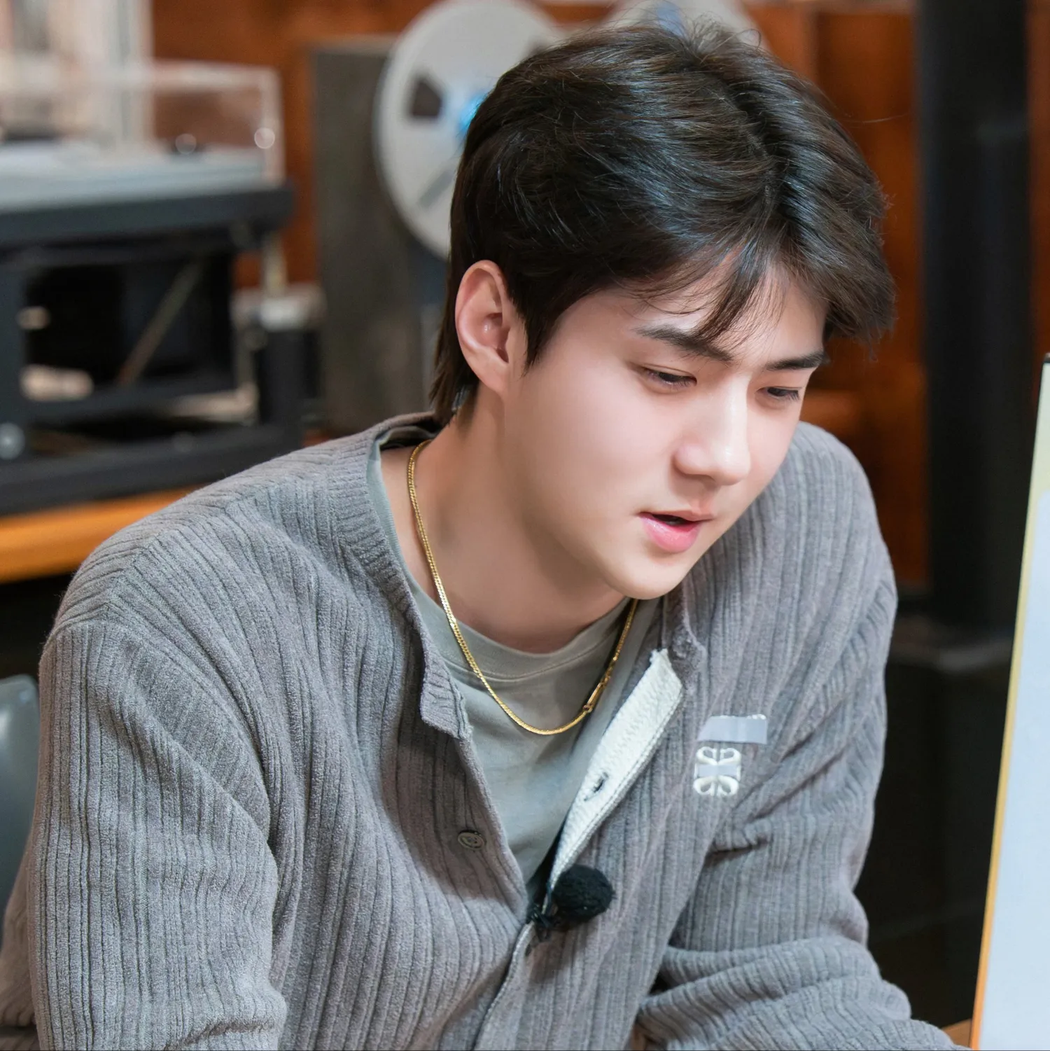 Recent activity shot of Sehun (EXO)