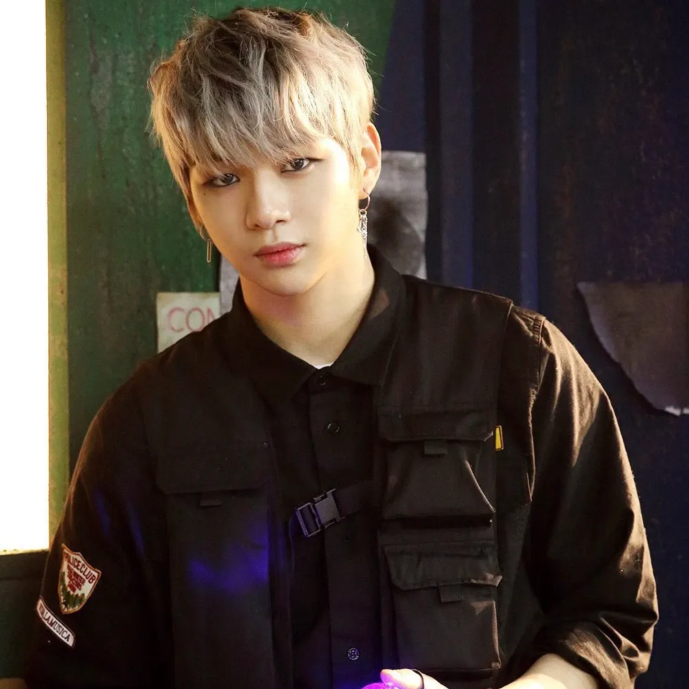 A moment captured by Kang Daniel's fan