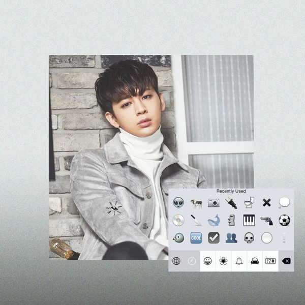 Signature photo of SONG (iKON) capturing their charm