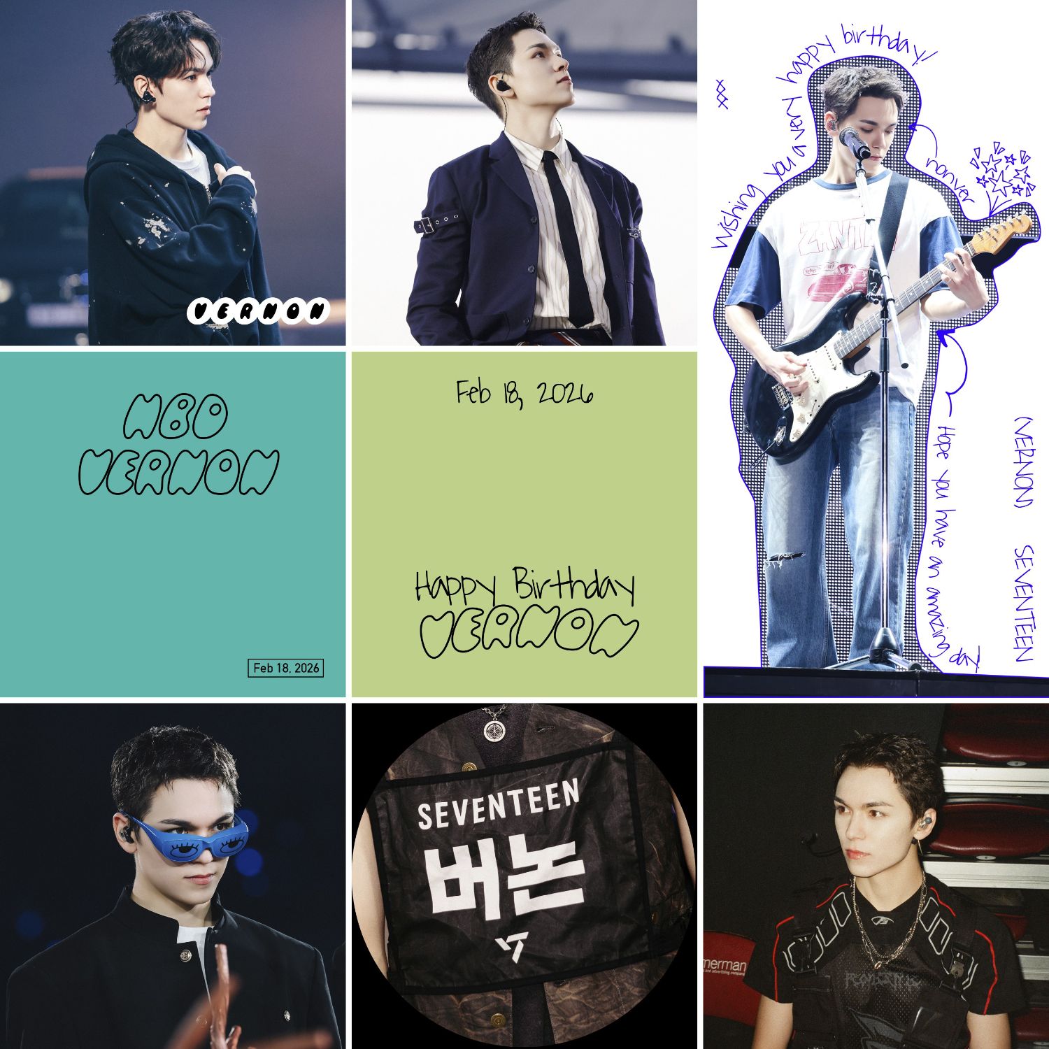 Latest photo of Vernon (SEVENTEEN)