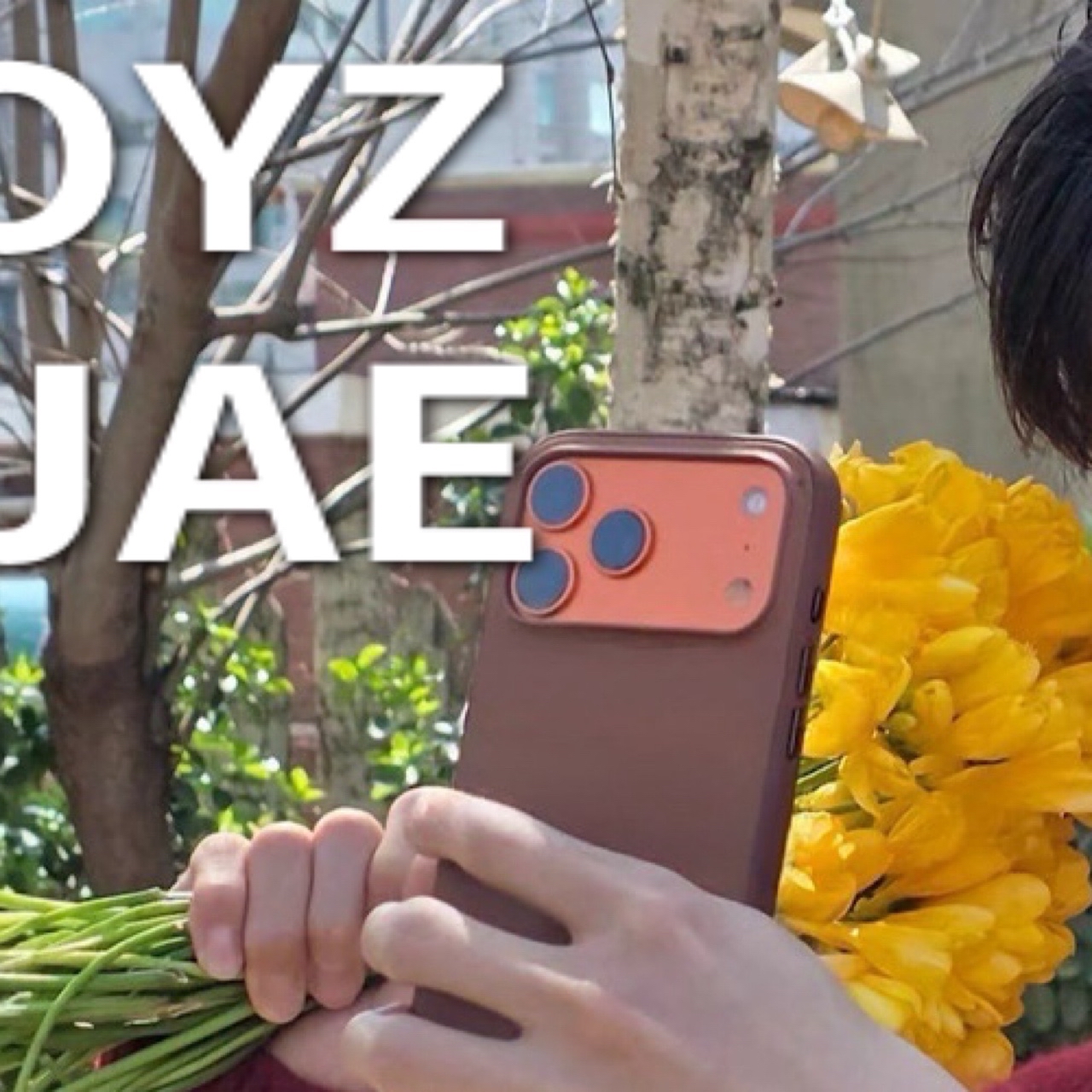 Behind-the-scenes cut of Hyunjae (THE BOYZ)