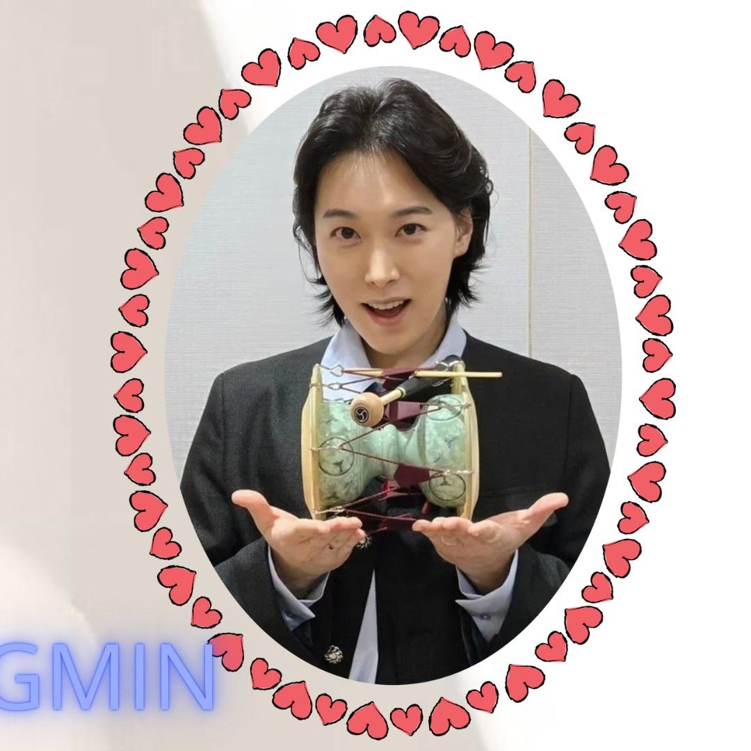 Behind-the-scenes cut of Sungmin (Super Junior)