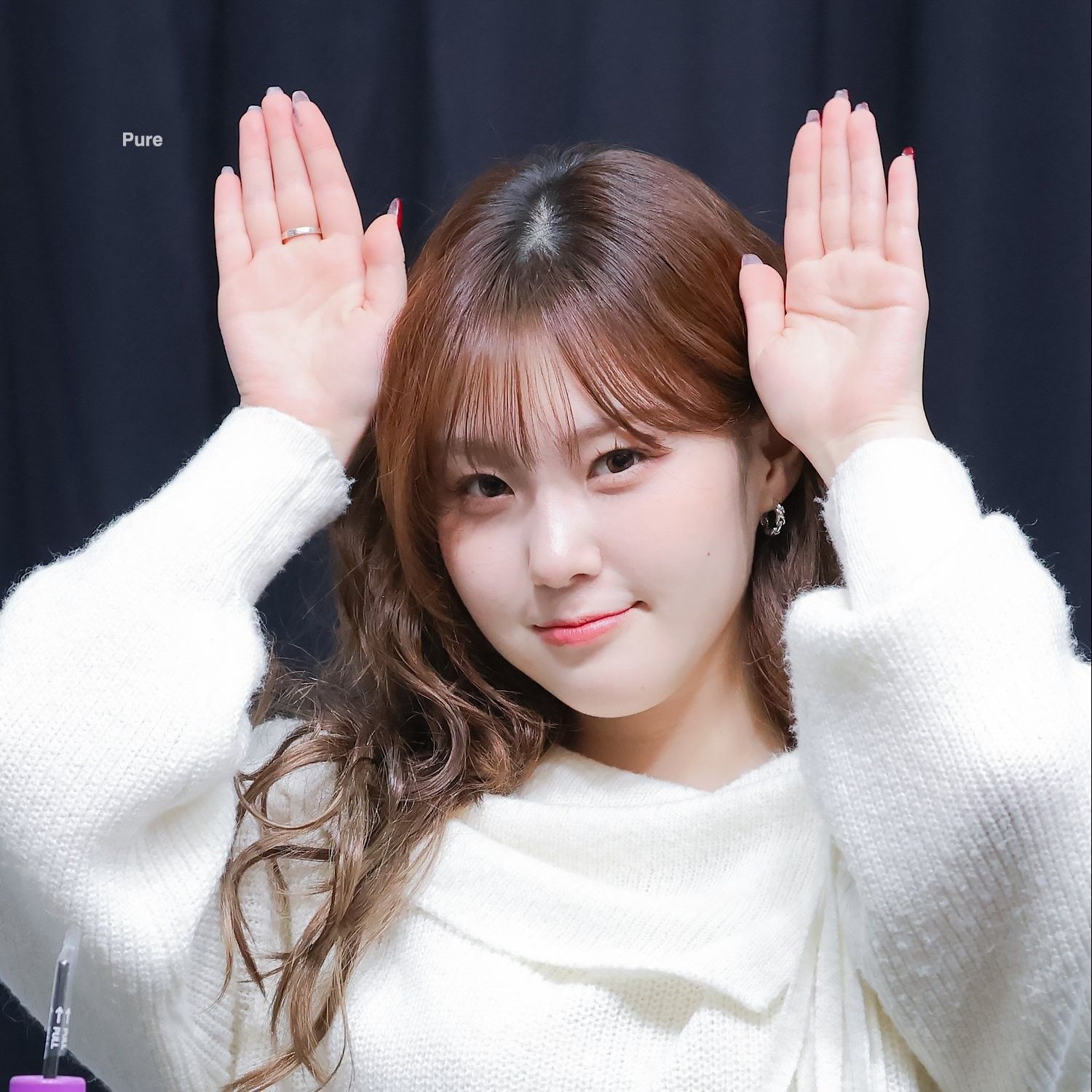 A moment captured by Kim Chaehyun (Kep1er)'s fan