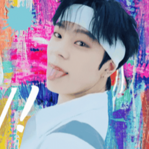 Behind-the-scenes cut of Kim Junmin (WHIB)