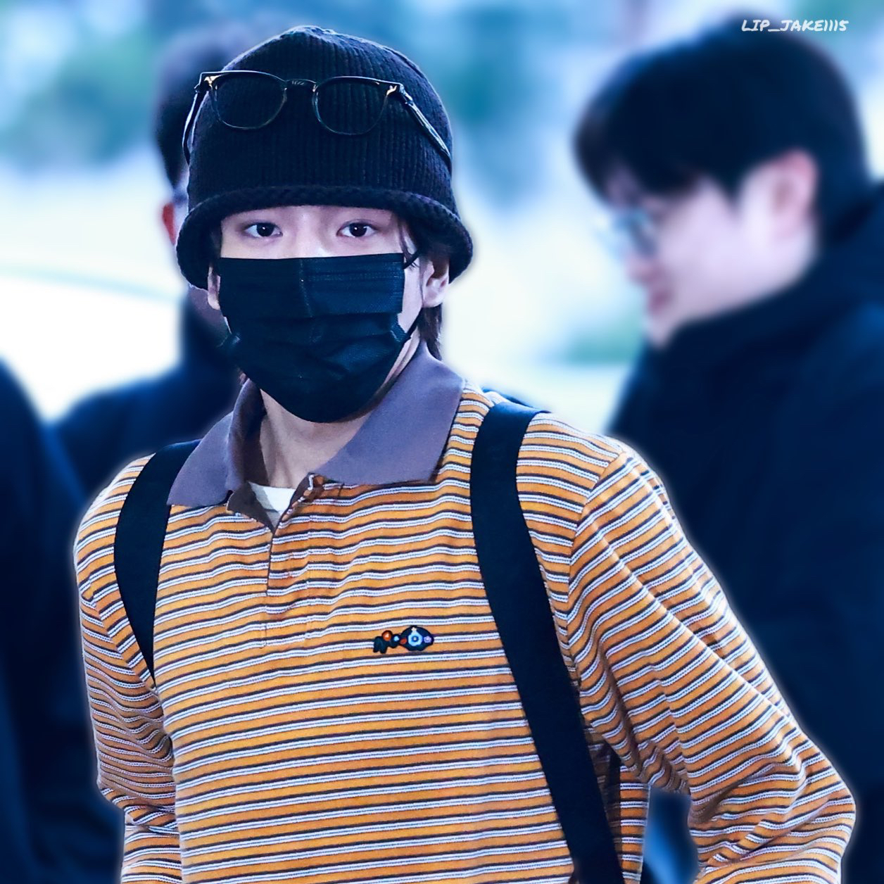 A moment captured by Jake (ENHYPEN)'s fan