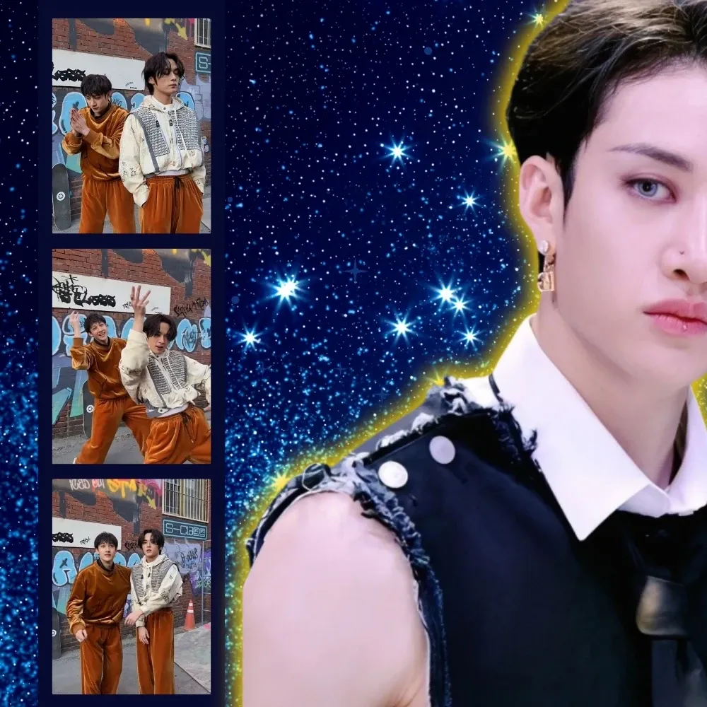 Recent activity shot of Bang Chan (Stray Kids)