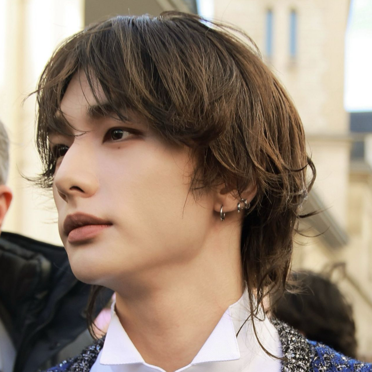 Recent activity shot of Hyunjin (Stray Kids)