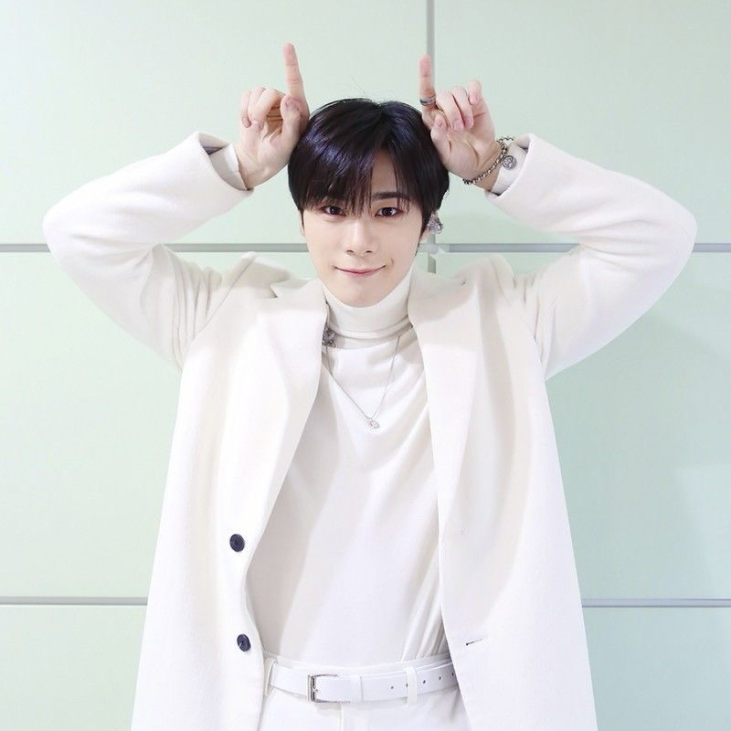 Recent activity shot of Moonbin (ASTRO)