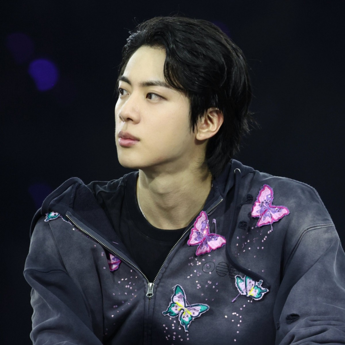 A moment captured by Jin (BTS)'s fan