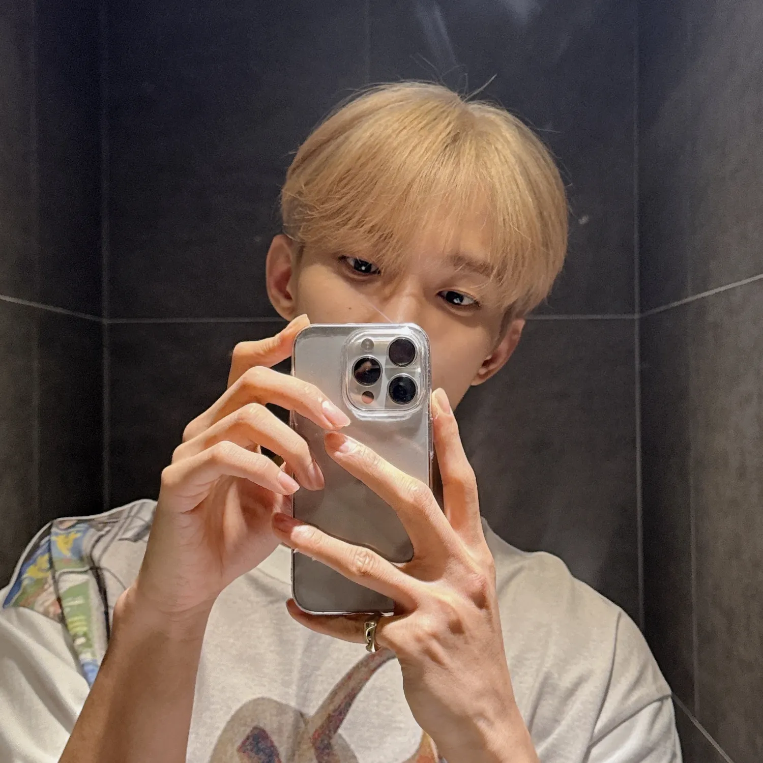A moment captured by DK (SEVENTEEN)'s fan