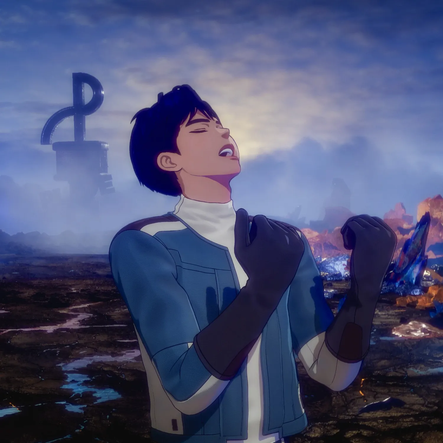 A moment captured by Yejun (PLAVE)'s fan