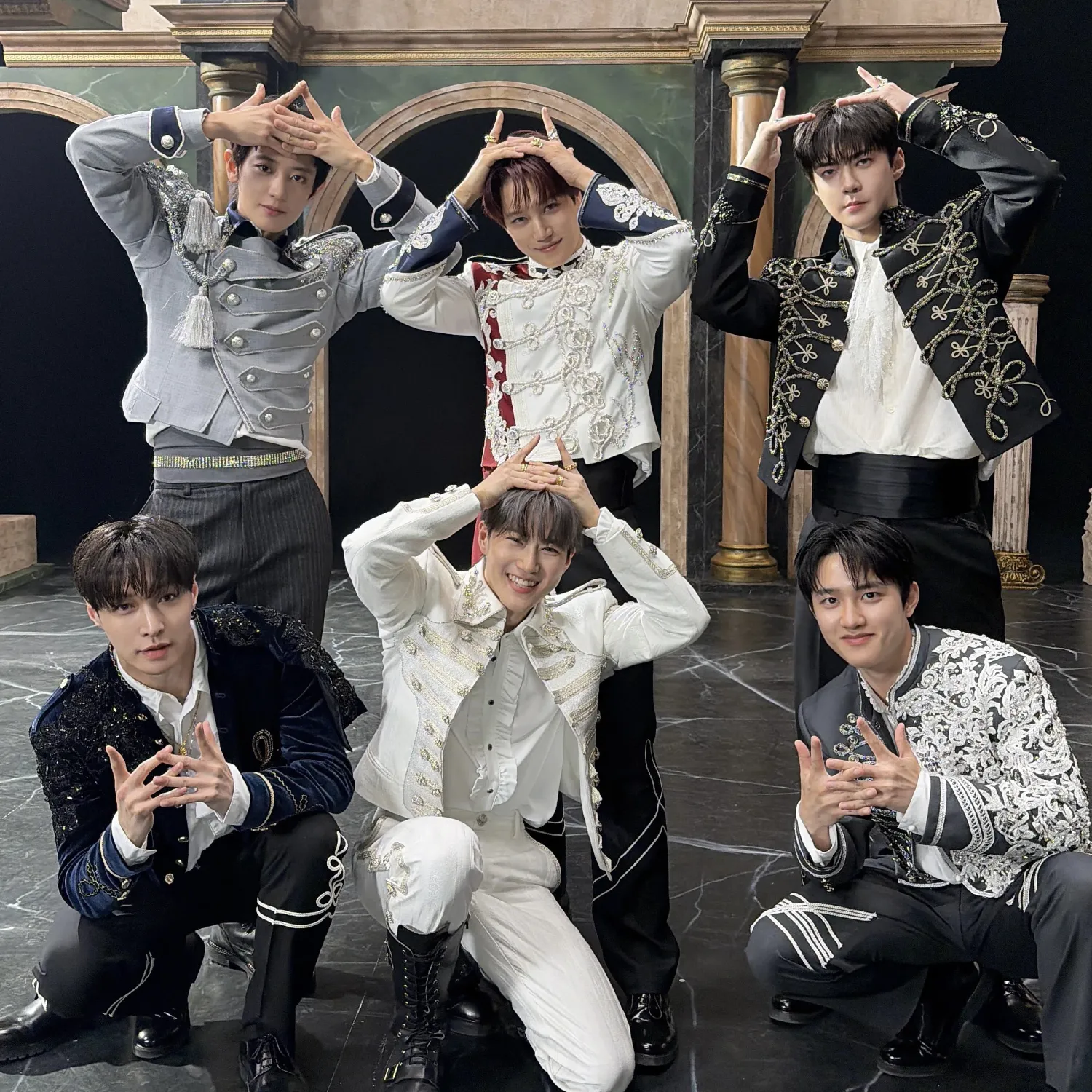 Recent activity shot of EXO