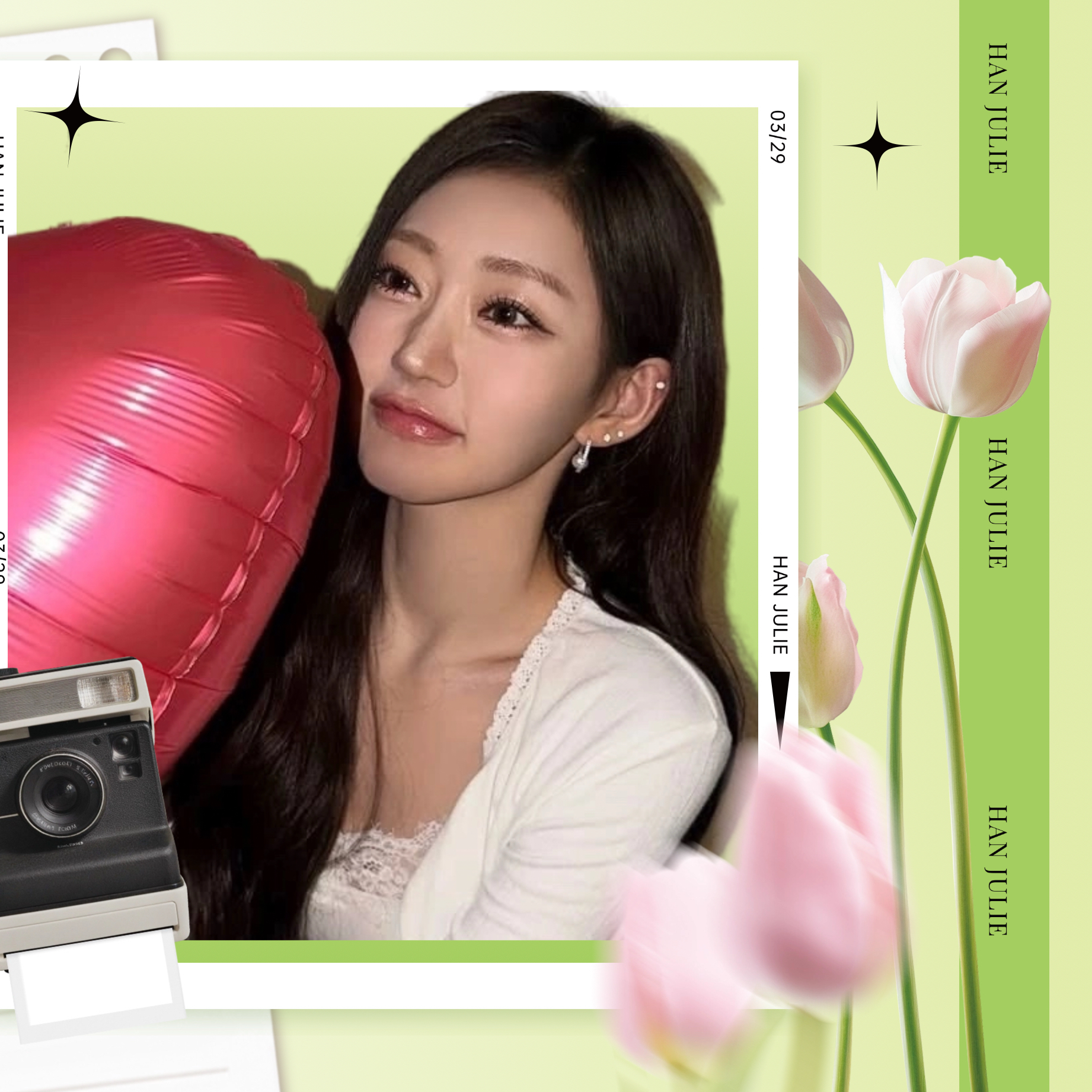 Recent activity shot of Julie (KISS OF LIFE)