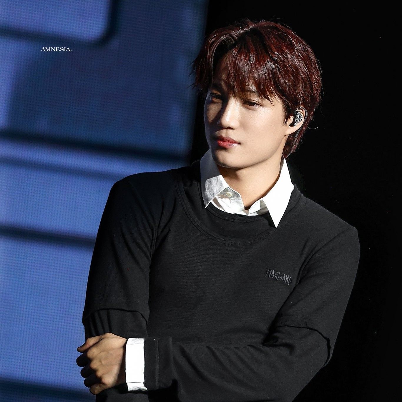 Momen yang diabadikan oleh penggemar Kai (EXO)