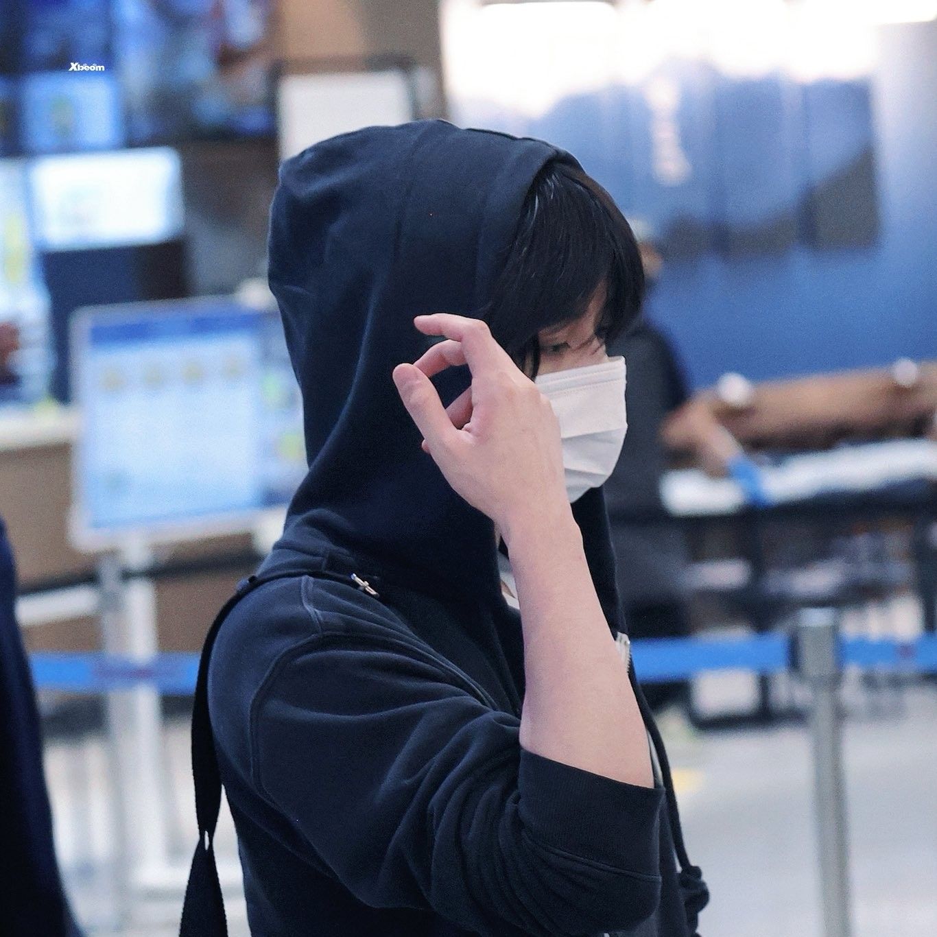 A moment captured by Beomgyu (TOMORROW X TOGETHER)'s fan