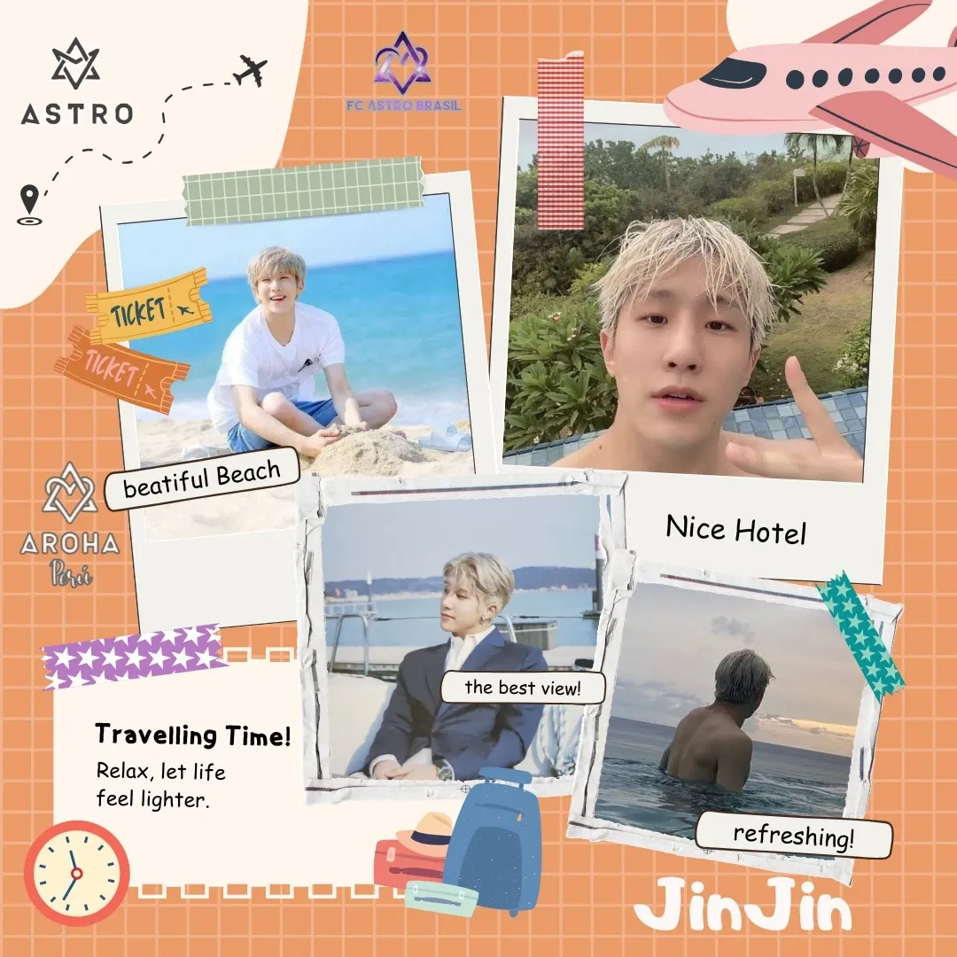 A moment captured by Jinjin (ASTRO)'s fan