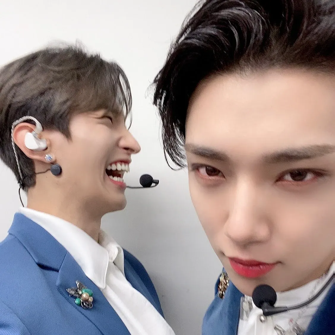 A moment captured by SEVENTEEN's fan