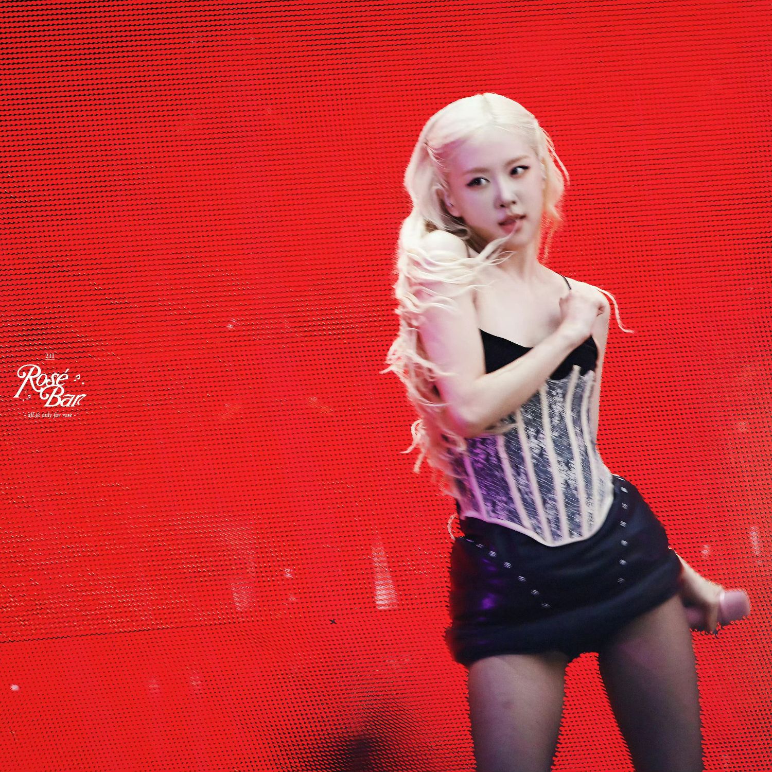 A moment captured by ROSÉ (BLACKPINK)'s fan