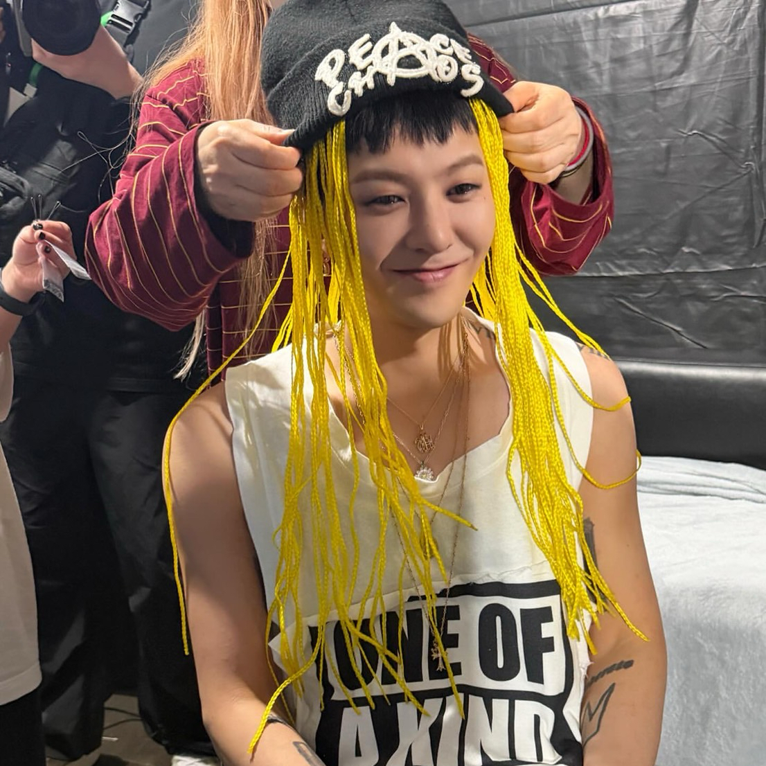 A moment captured by G-DRAGON (BIGBANG)'s fan