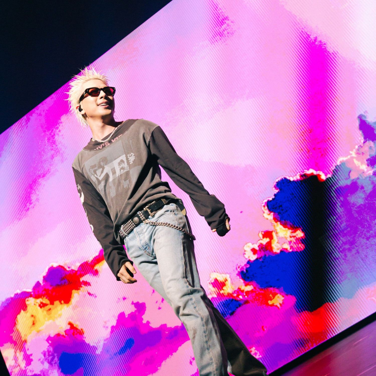 A moment captured by Taeyang (BIGBANG)'s fan