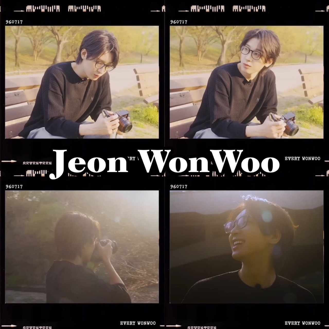 Recent activity shot of Wonwoo (SEVENTEEN)