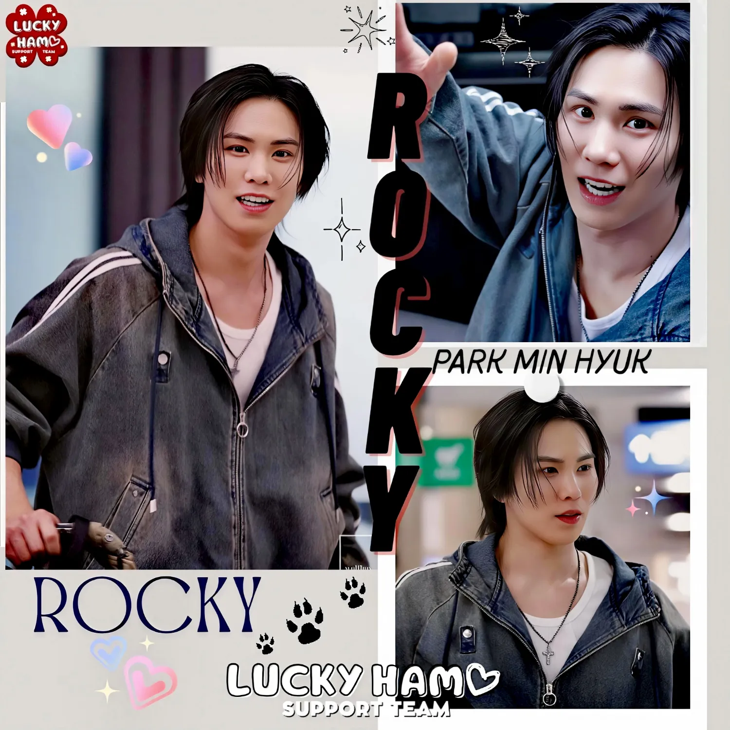 A moment captured by Rocky's fan