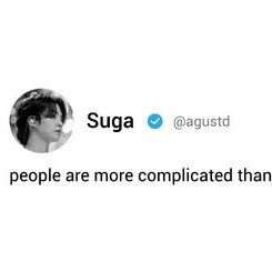 Latest photo of SUGA (BTS)