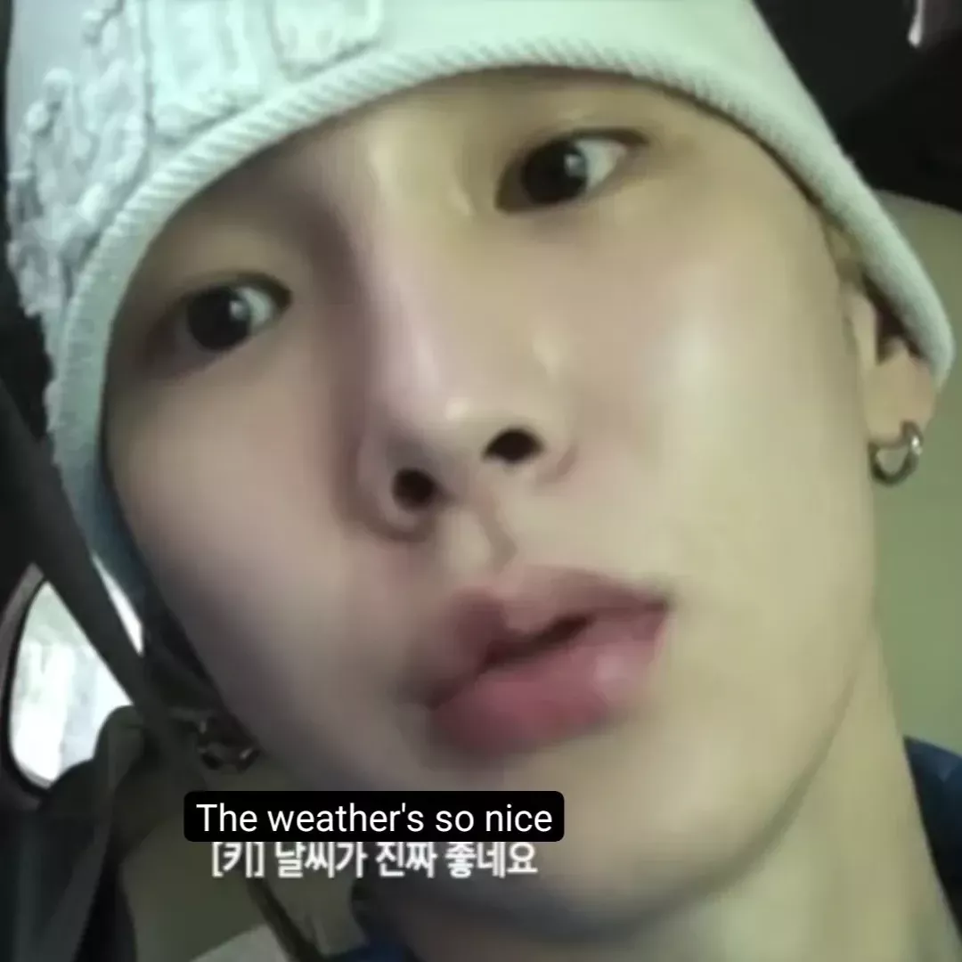 A moment captured by Key (SHINee)'s fan