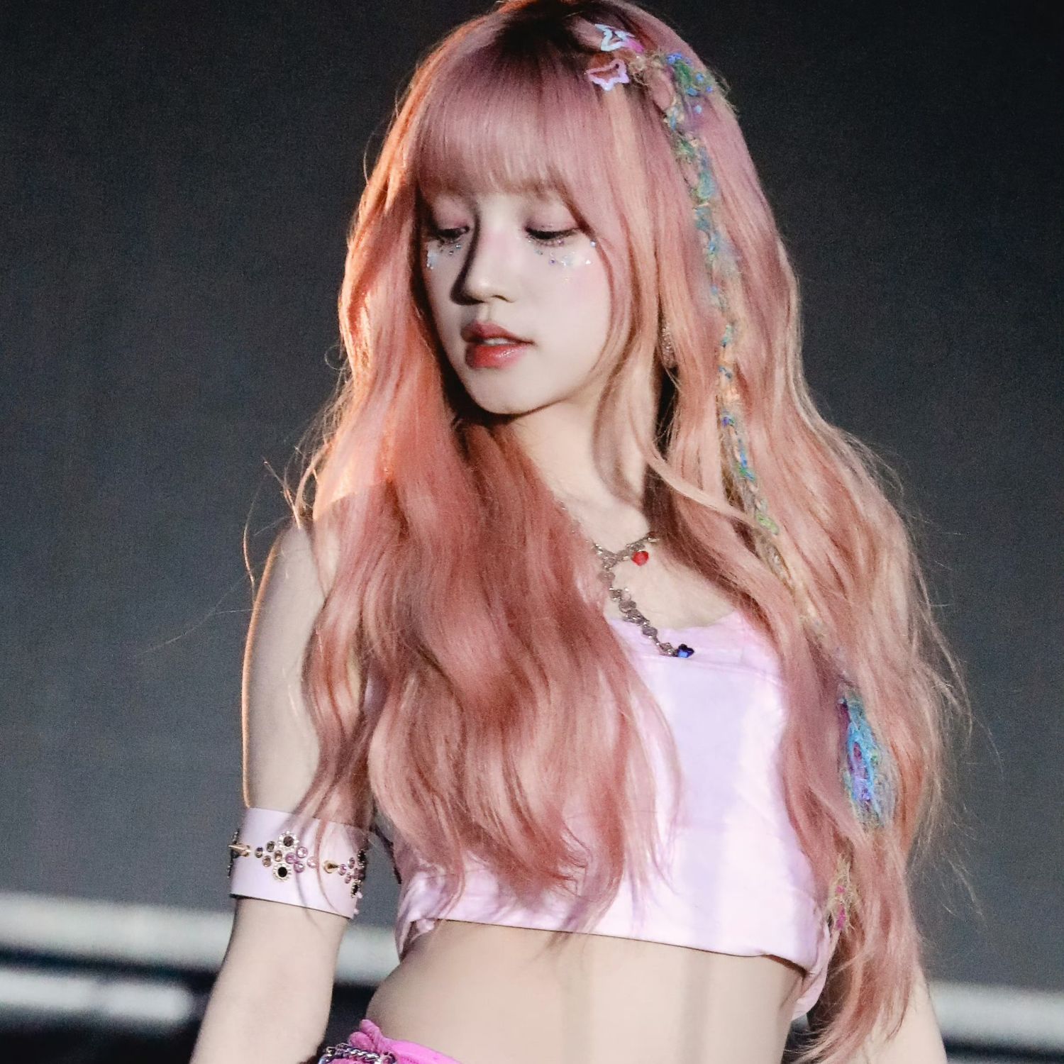 Momen yang diabadikan oleh penggemar Yuqi (i-dle)