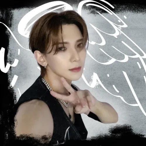 Recent activity shot of Yeosang (ATEEZ)