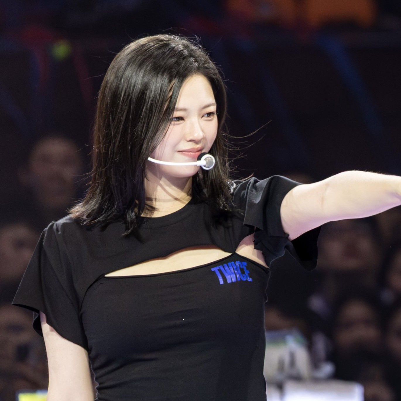 A moment captured by Jeongyeon (TWICE)'s fan