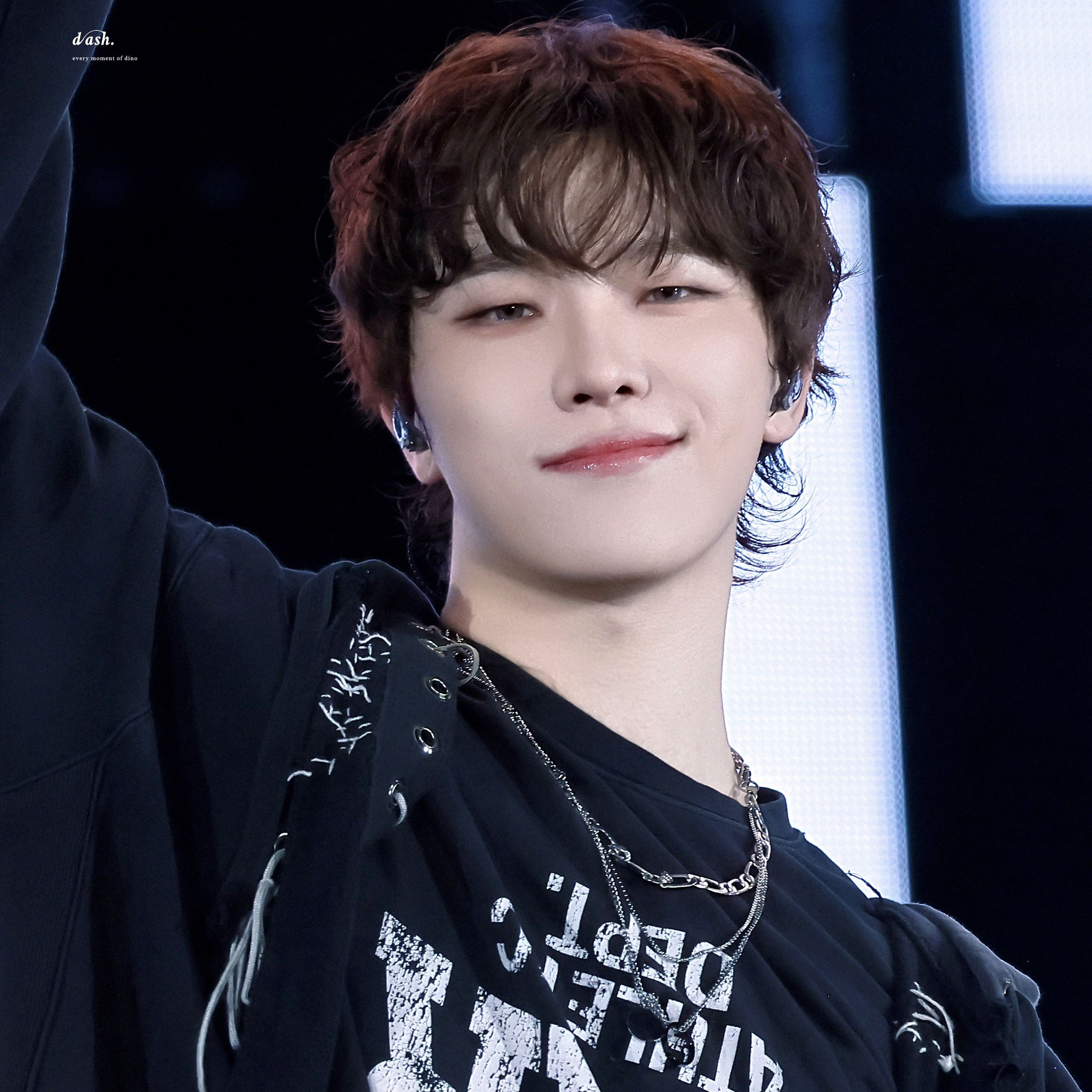 A moment captured by Dino (SEVENTEEN)'s fan