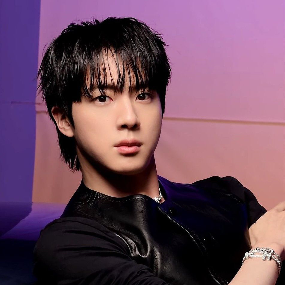 Recent activity shot of Jin (BTS)
