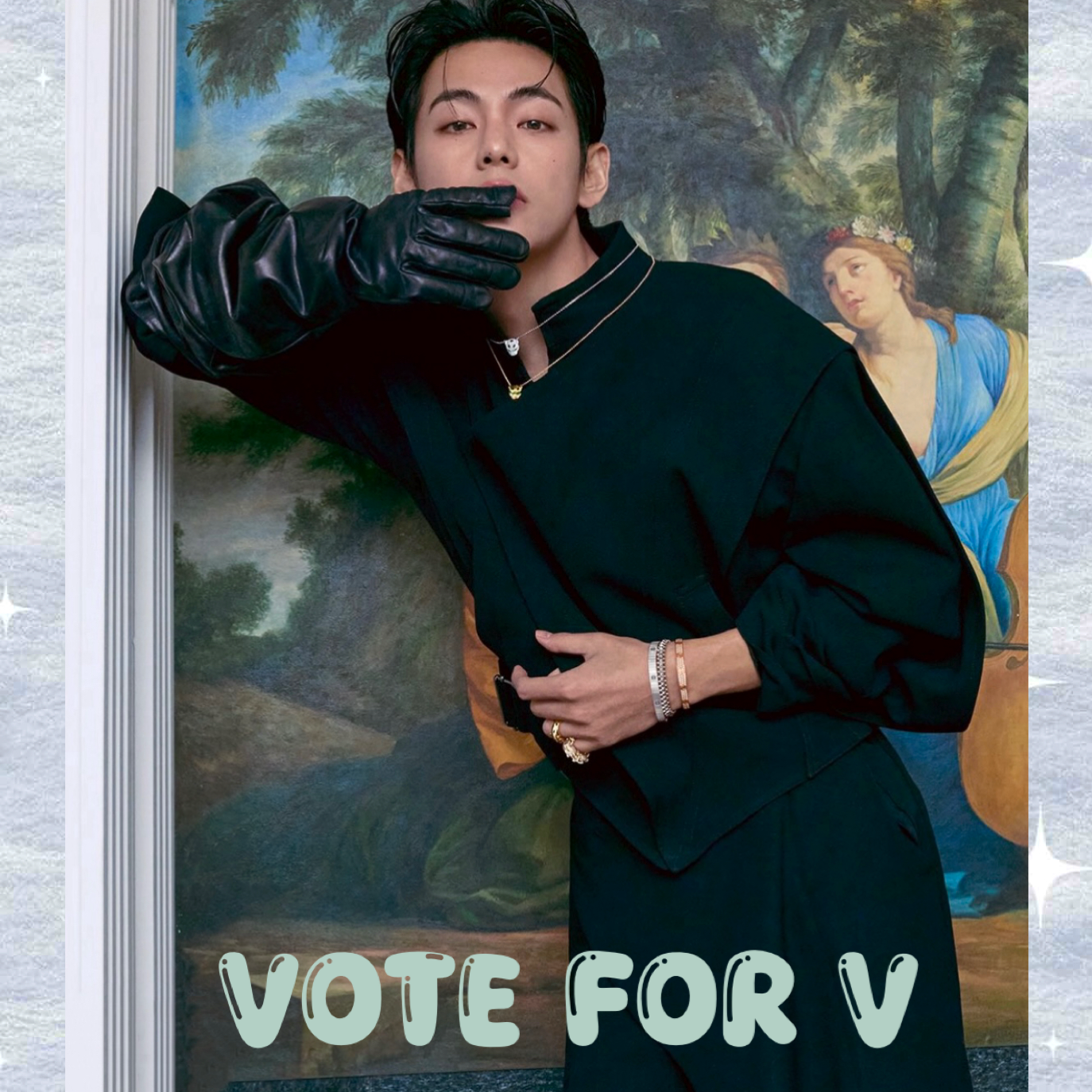 Behind-the-scenes cut of V (BTS)