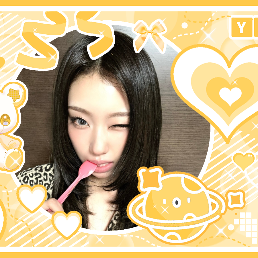 Behind-the-scenes cut of Choi Jungeun (izna)