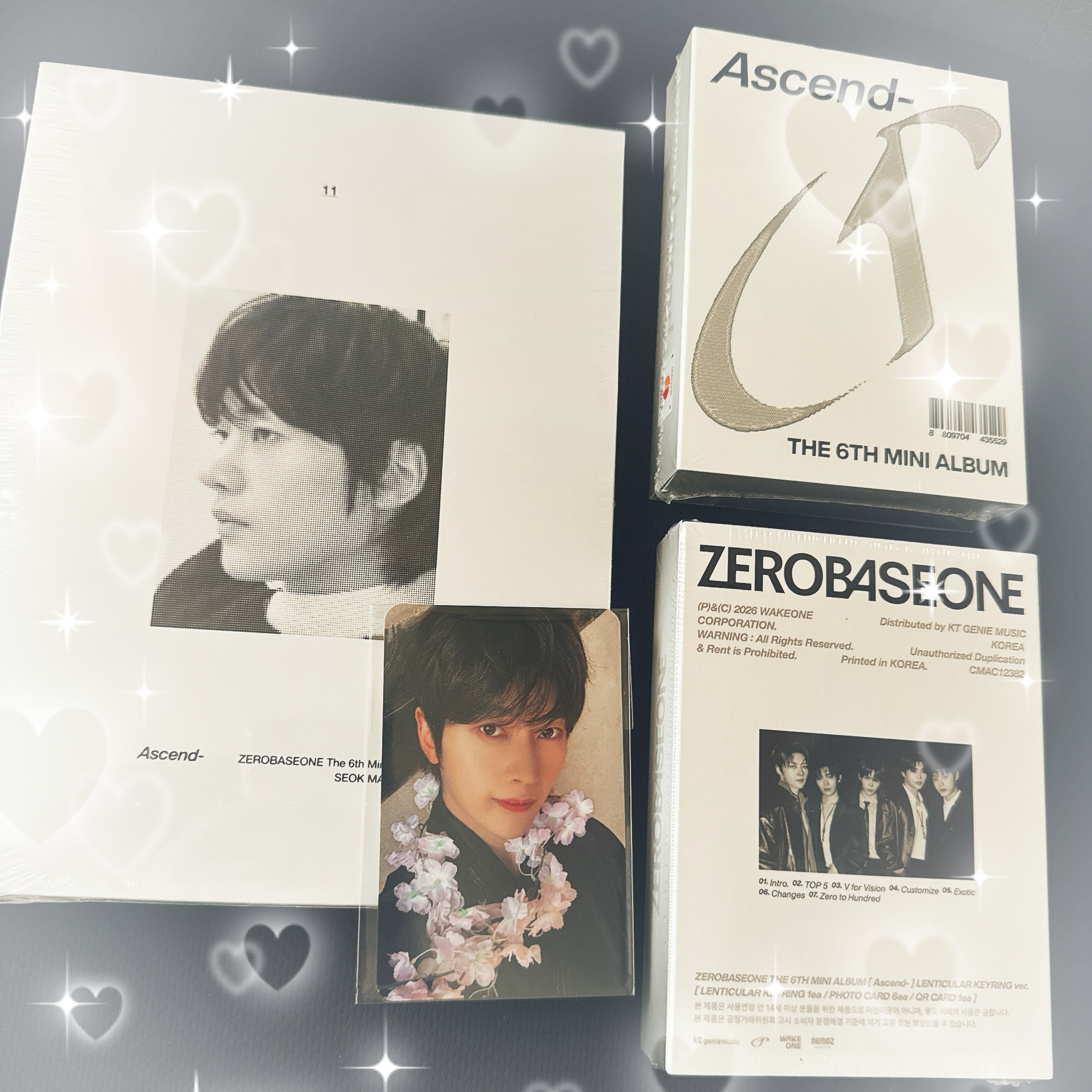 Recent activity shot of ZEROBASEONE