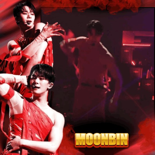 Recent activity shot of Moonbin (ASTRO)