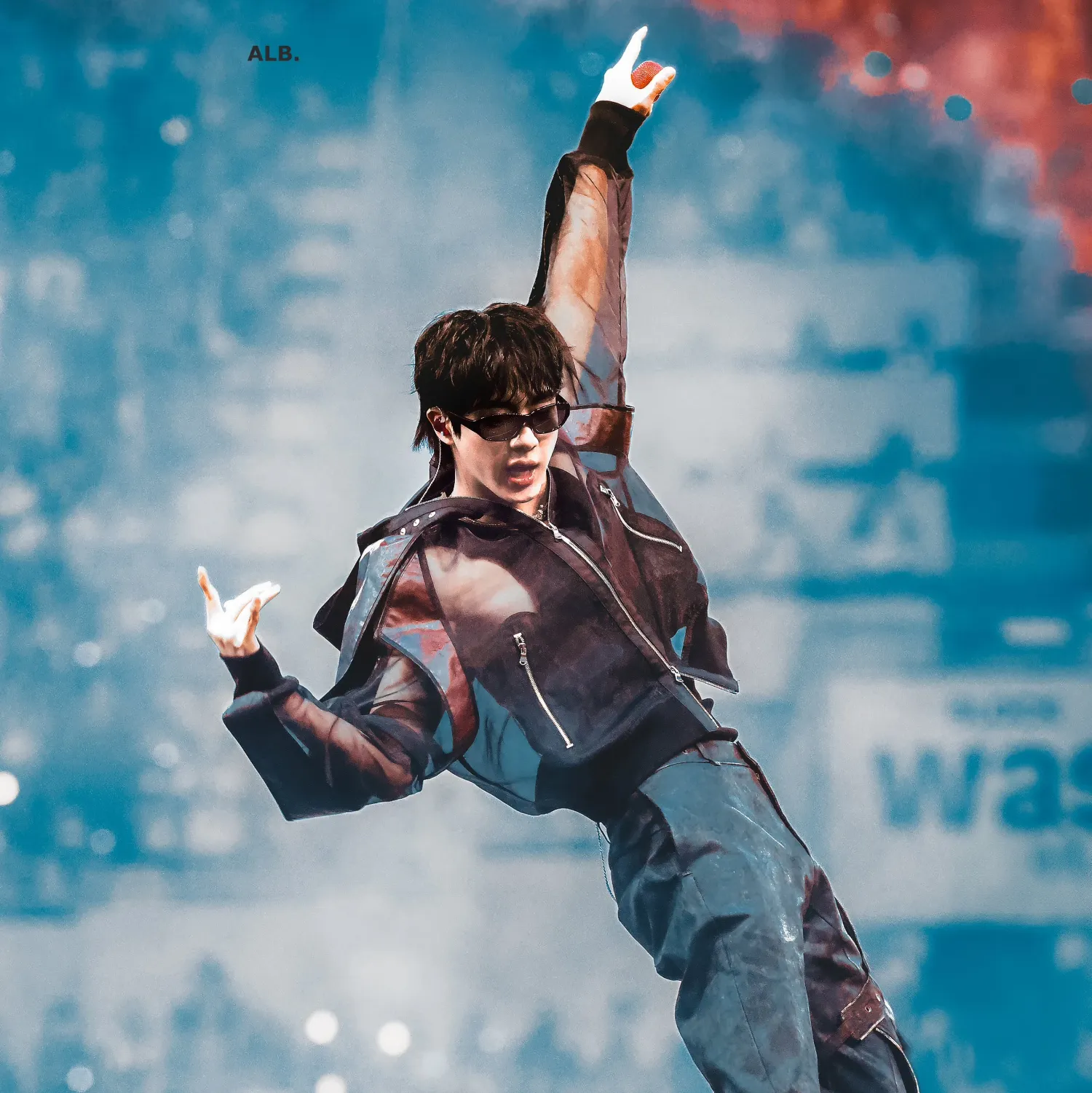 Recent activity shot of Jin (BTS)