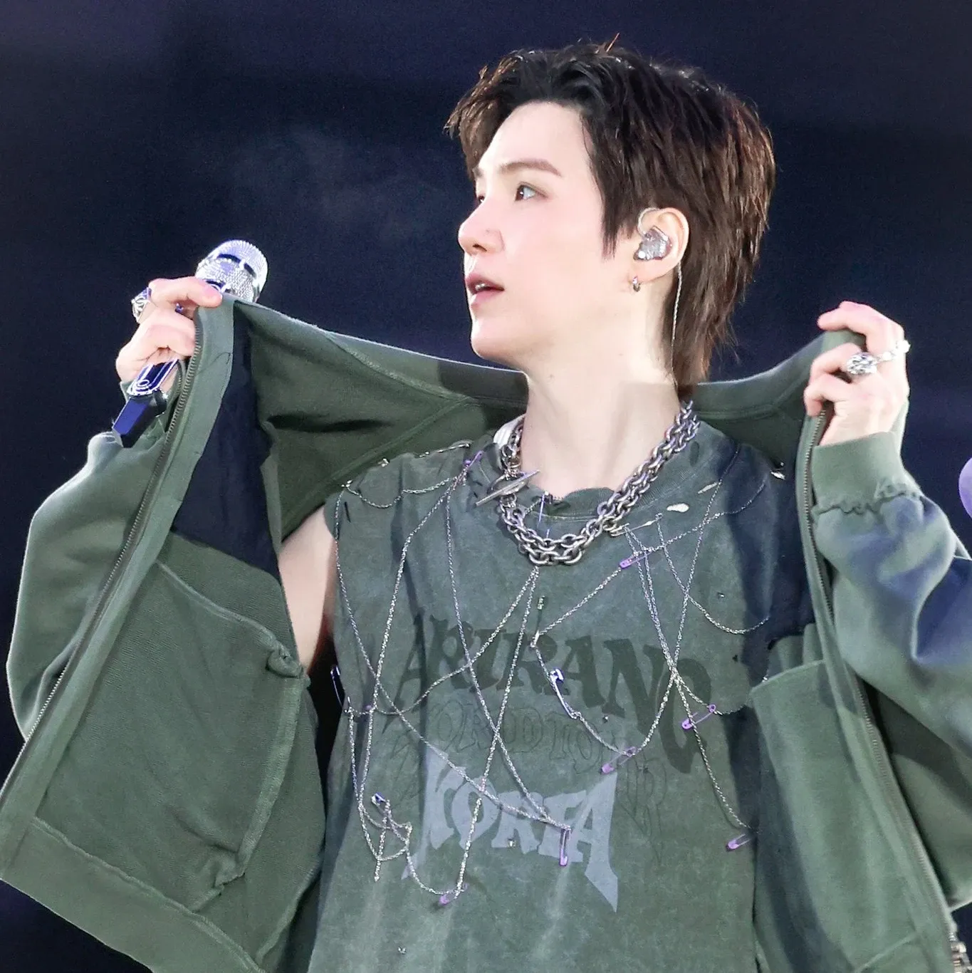 A moment captured by BTS's fan