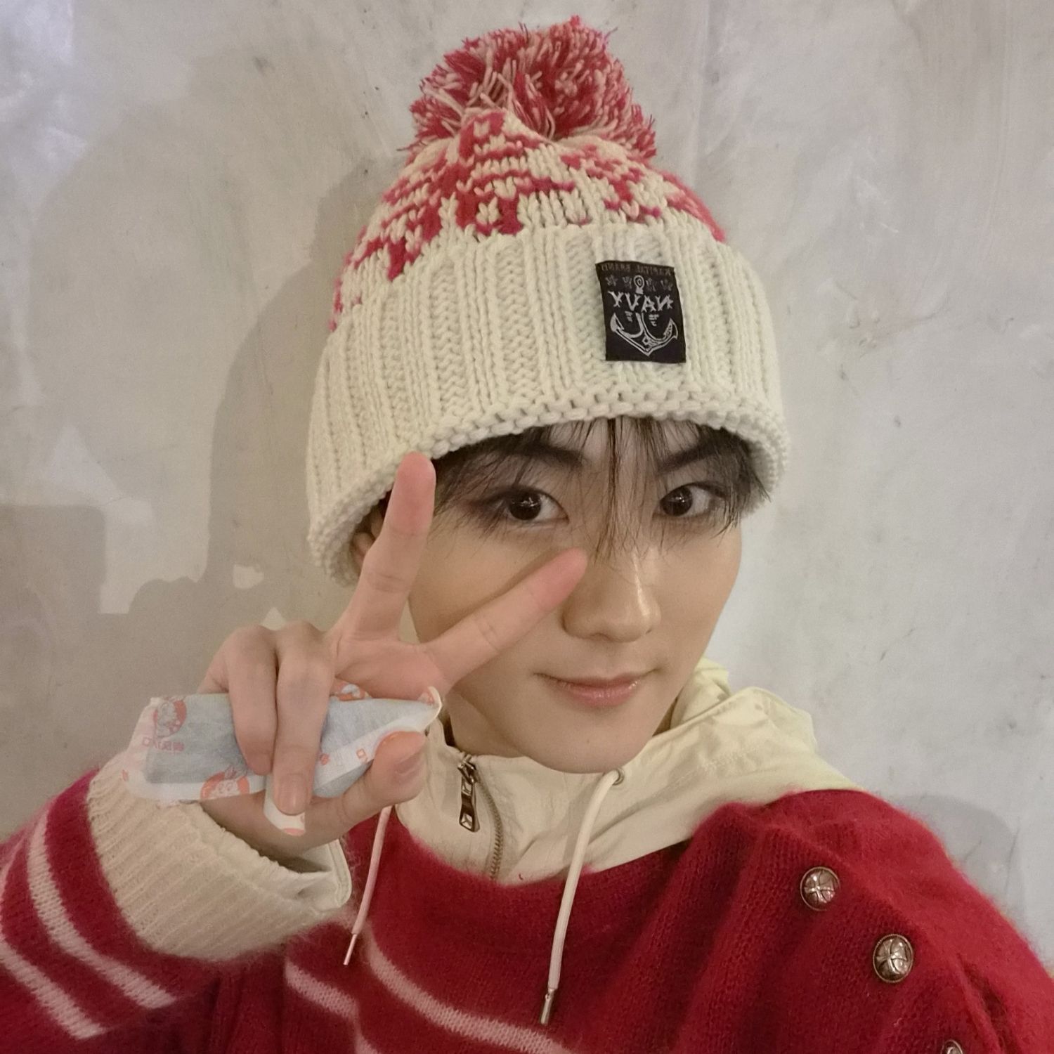 A moment captured by Jungwon (ENHYPEN)'s fan