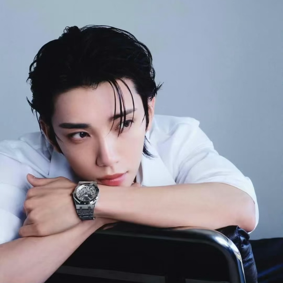 A moment captured by Joshua (SEVENTEEN)'s fan