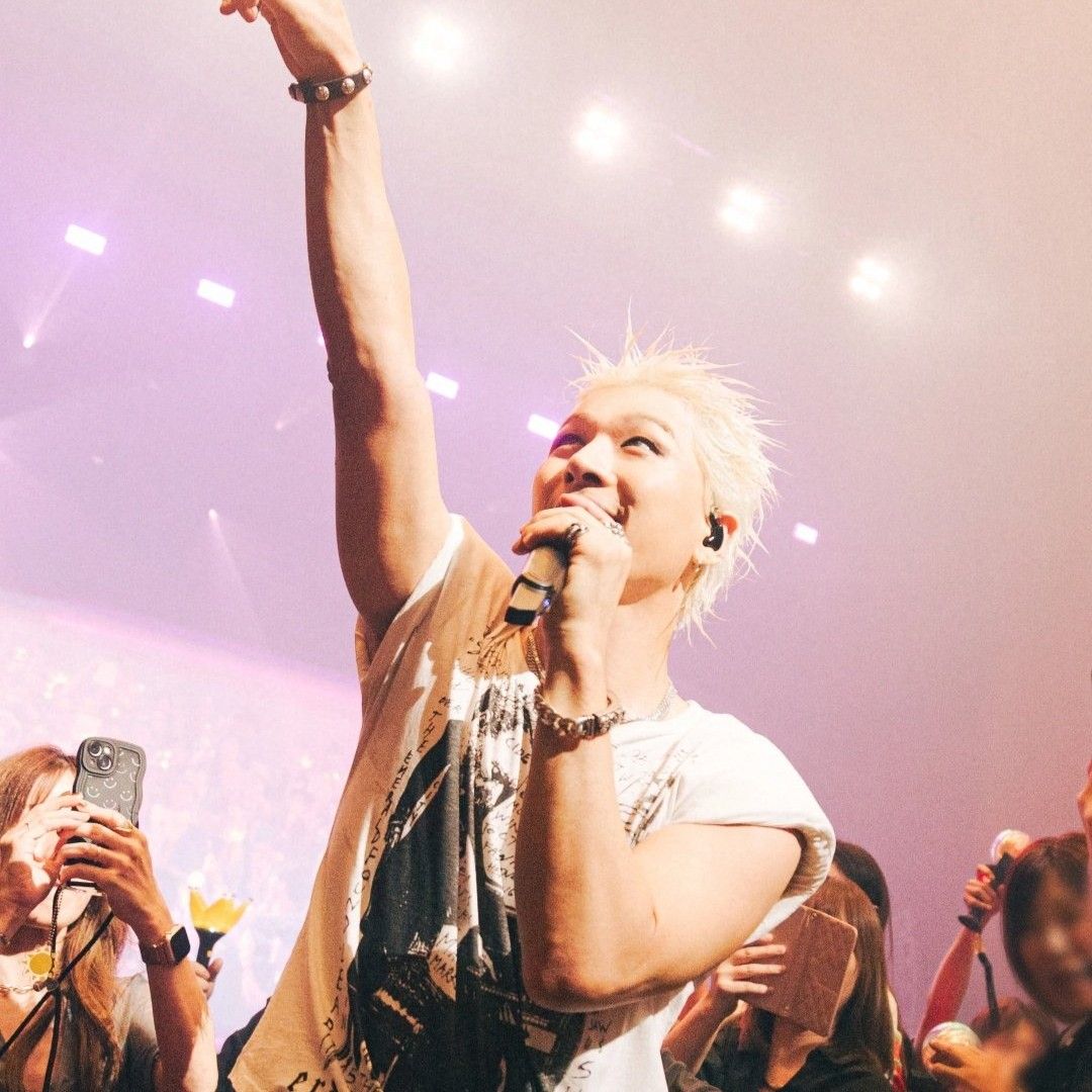 A moment captured by Taeyang (BIGBANG)'s fan